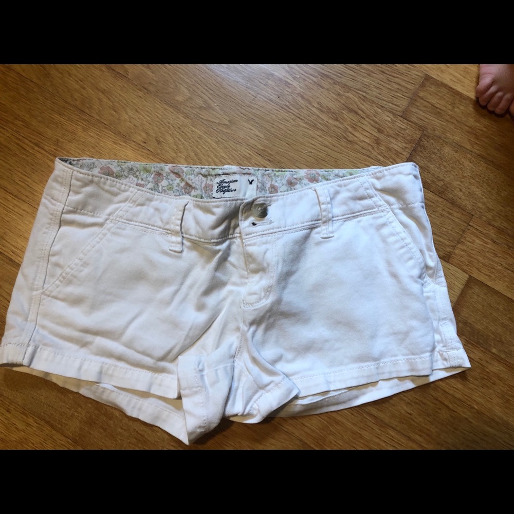 White shorts